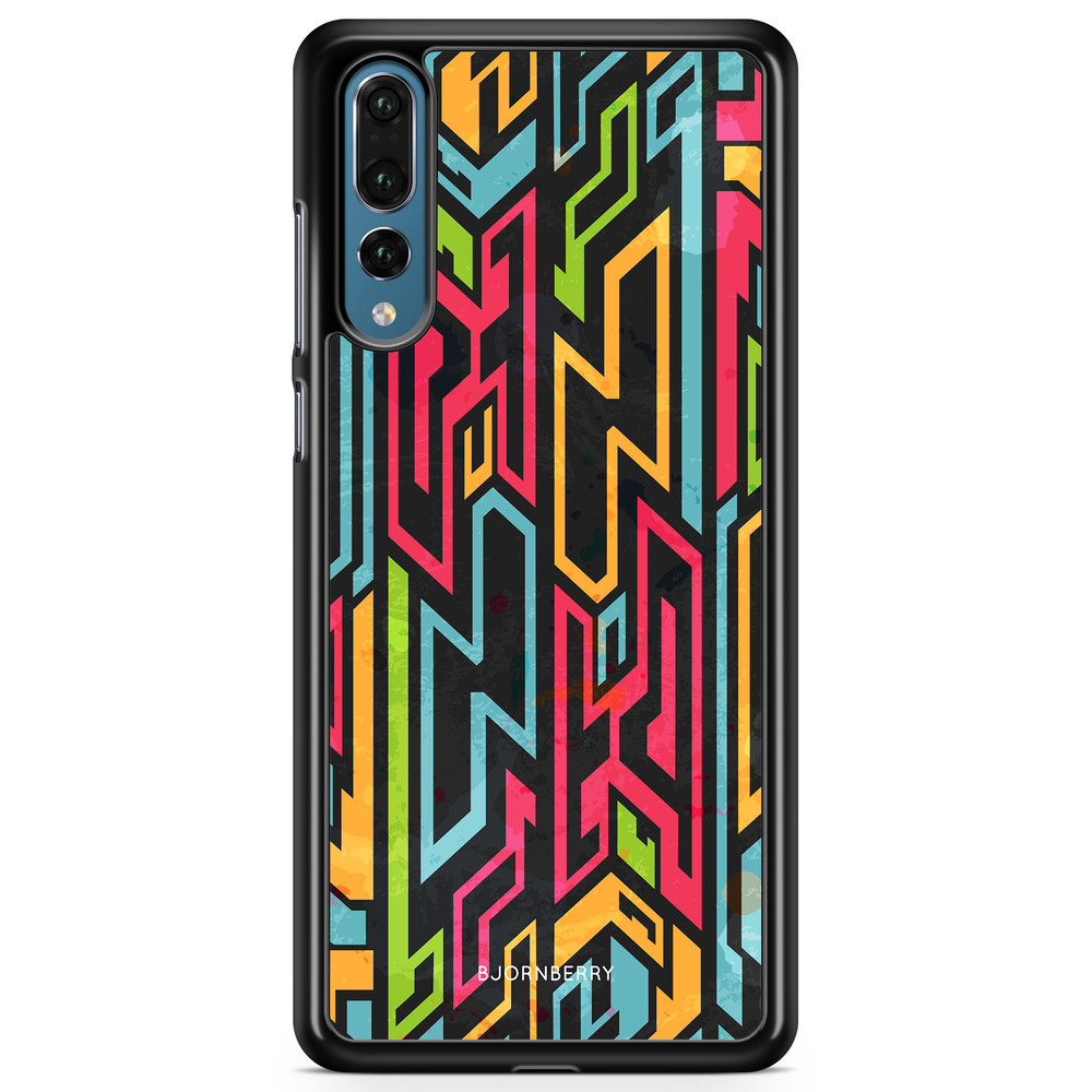 Huawei P20 Pro Case - Colored Tribal