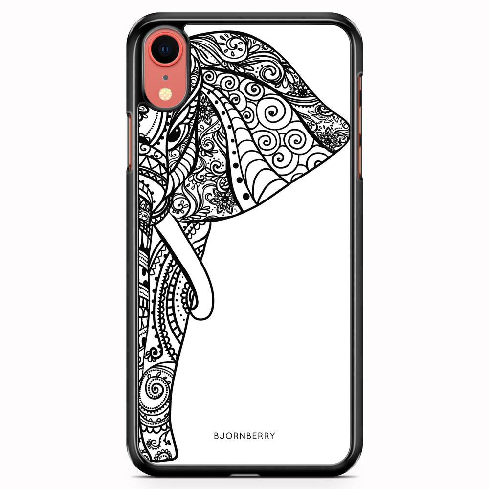 iPhone XR Case - Mandala Elephant