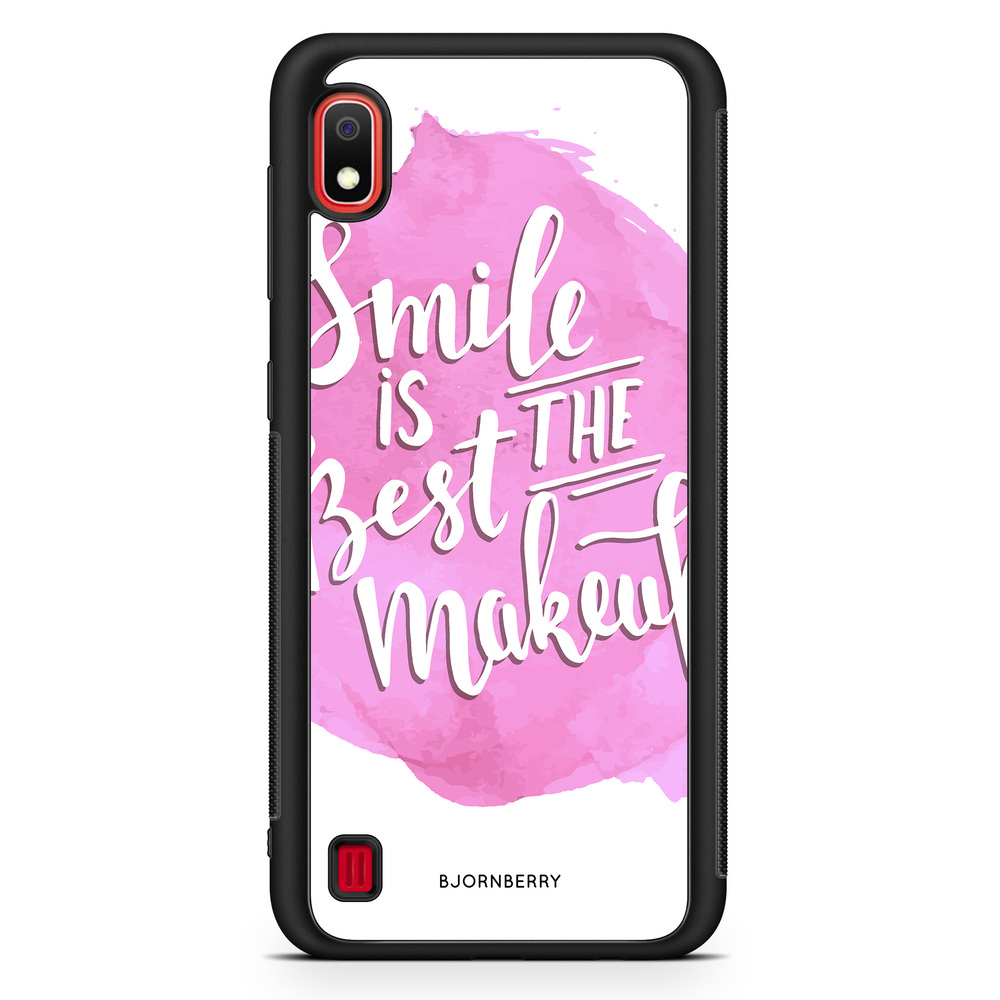 Samsung Galaxy A10 Case - Smile Quote