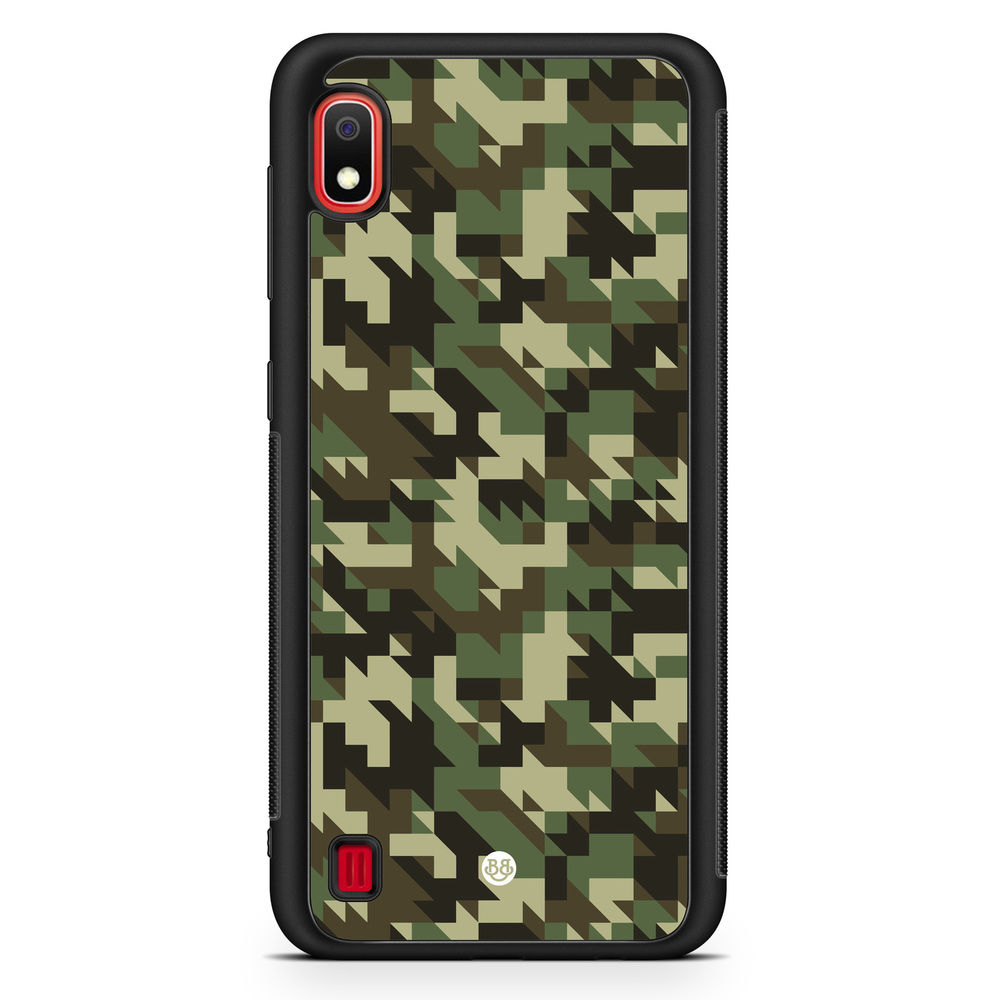 Samsung Galaxy A10 Case - Houndstooth Camo