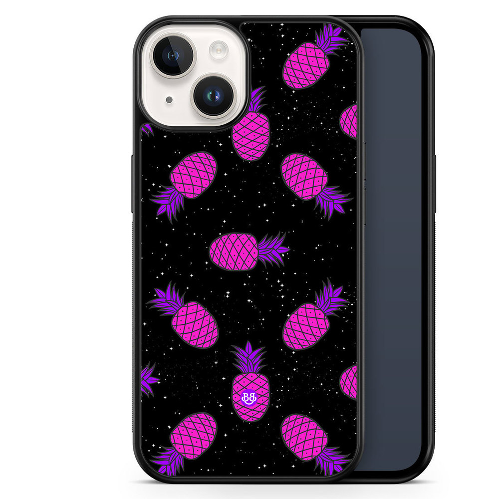 iPhone 14 Skal - Rymd Ananas | Mobilskal & Mobilfodral BJORNBERRY