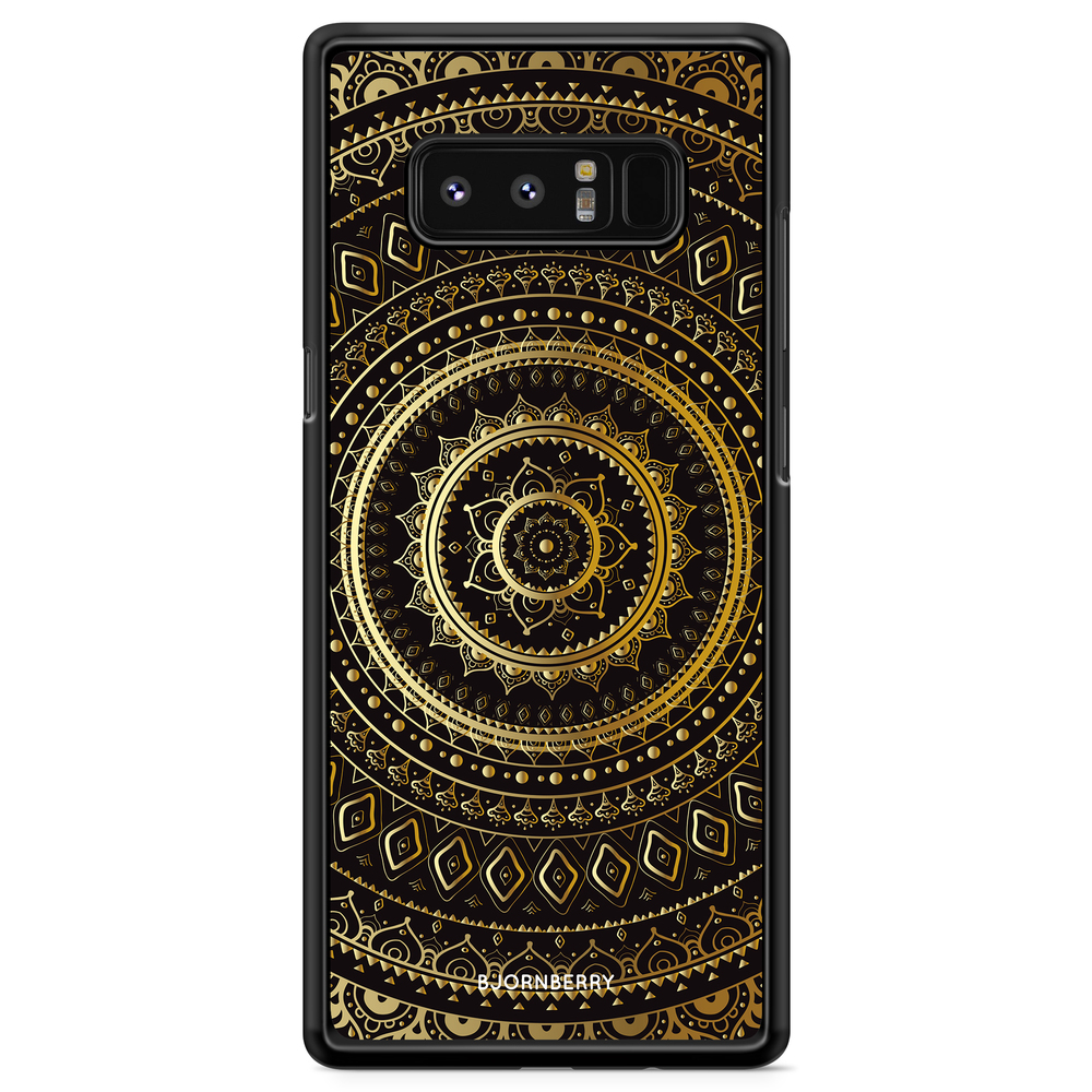 Samsung Galaxy Note 8 Case - Gold Mandala