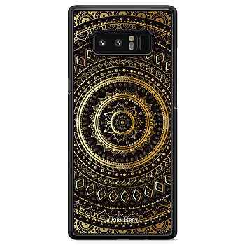 Samsung Galaxy Note 8 Skal - Guld Mandala