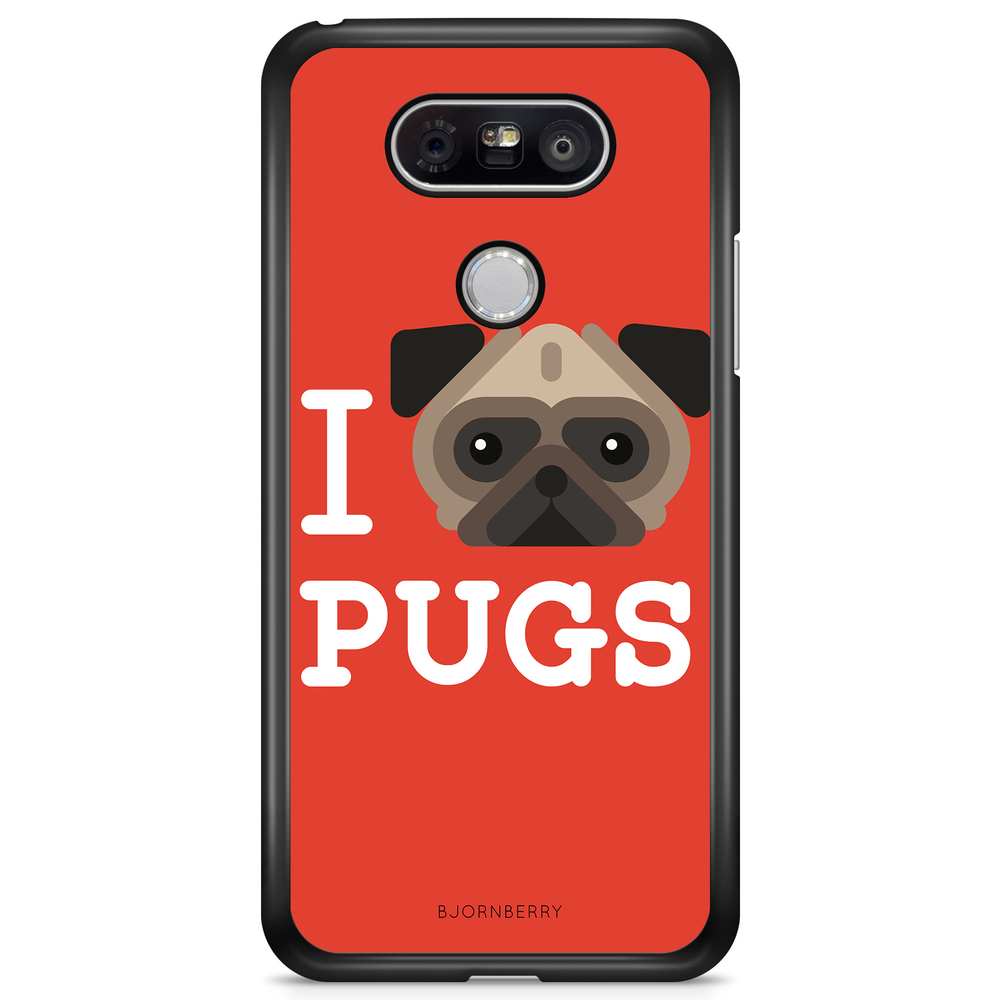 LG G5 Case - I Love Pugs