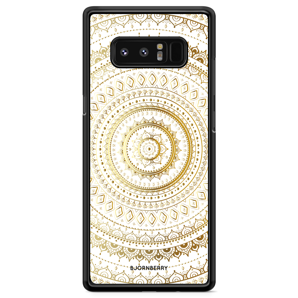 Samsung Galaxy Note 8 Case - Gold Mandala