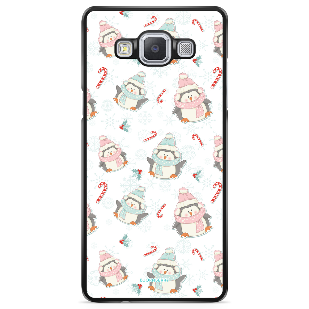 Samsung Galaxy A5 (2015) Case - Christmas Penguins
