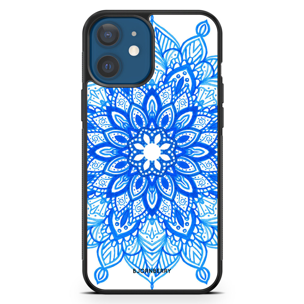 iPhone 12 Case - Blue Mandala