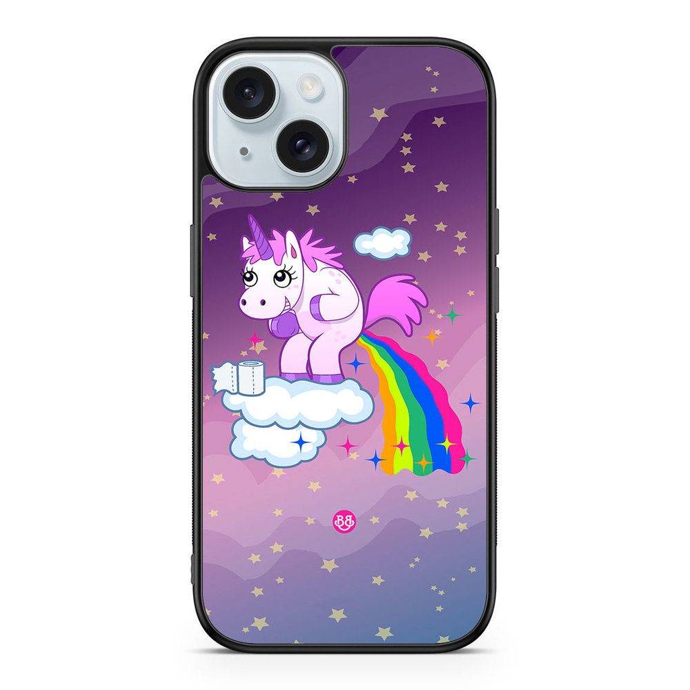 iPhone 15 Case - Pooping Unicorn