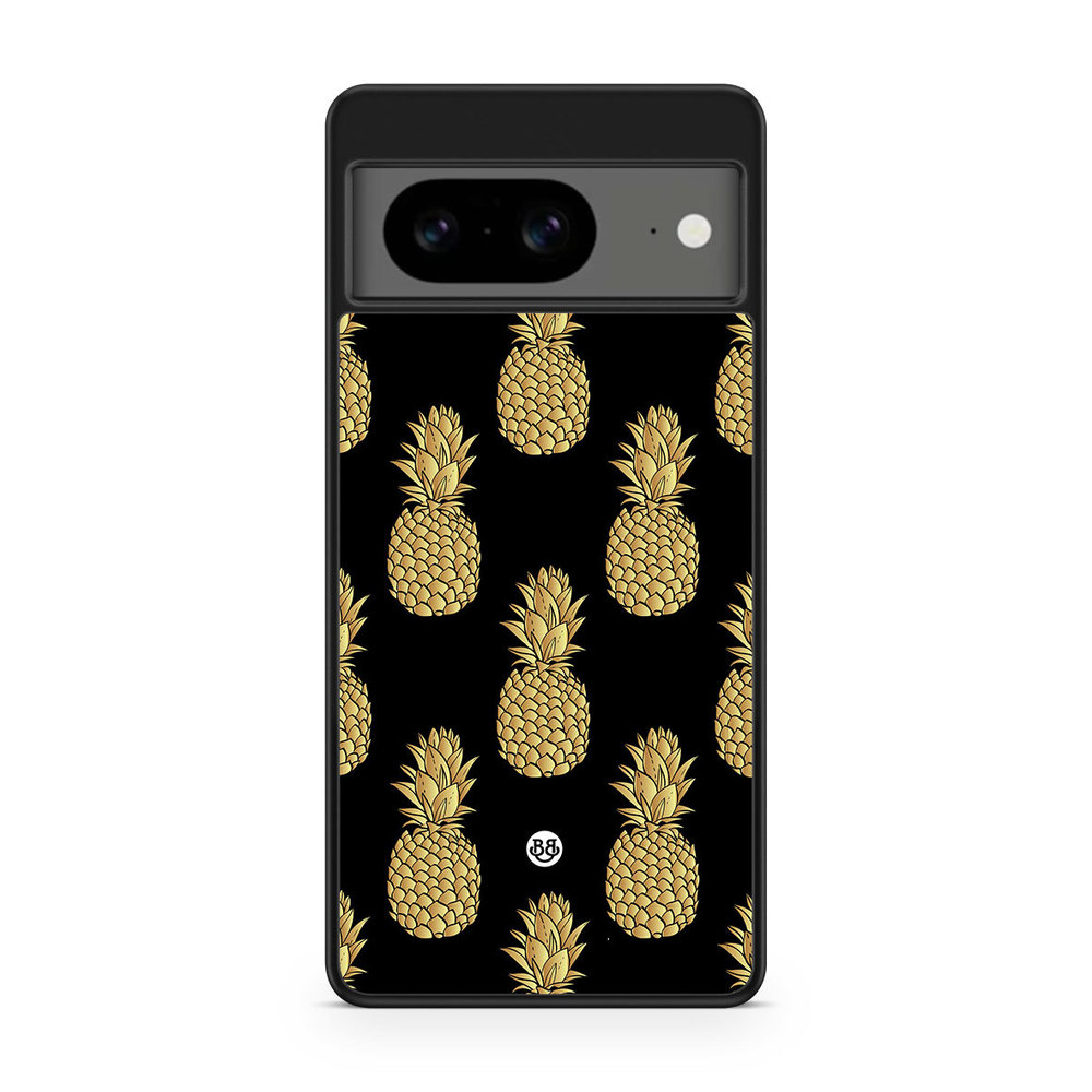 Google Pixel 8 Case - Gold Pineapples