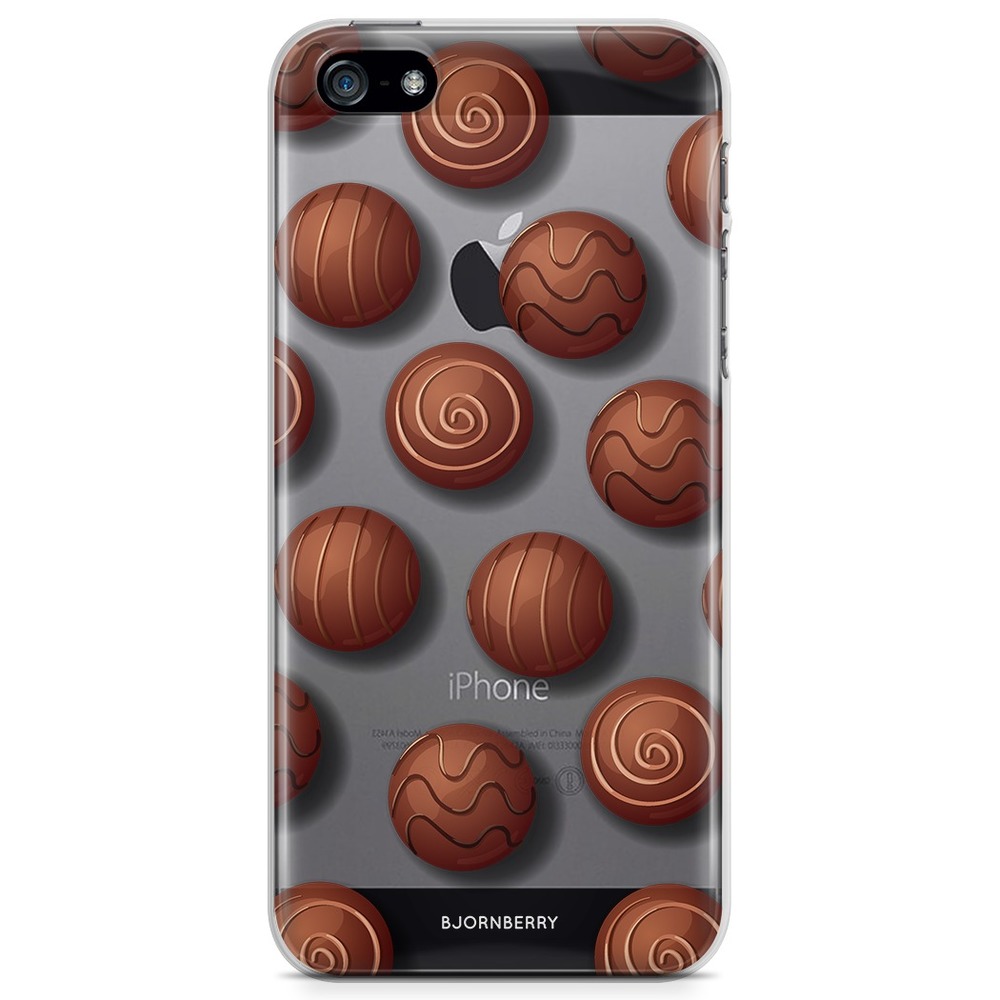 iPhone 5/5S/SE (2016) TPU Case - Chocolate