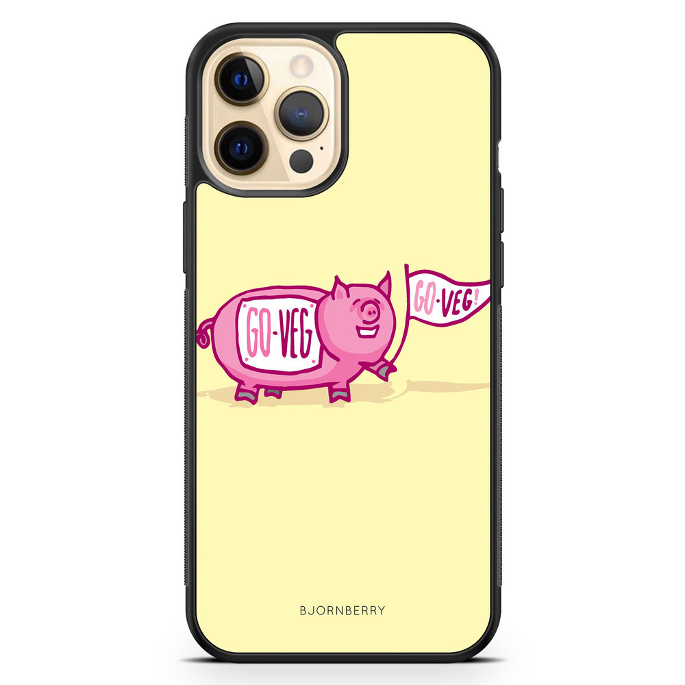 iPhone 12 Pro Max Case - Pink Pig