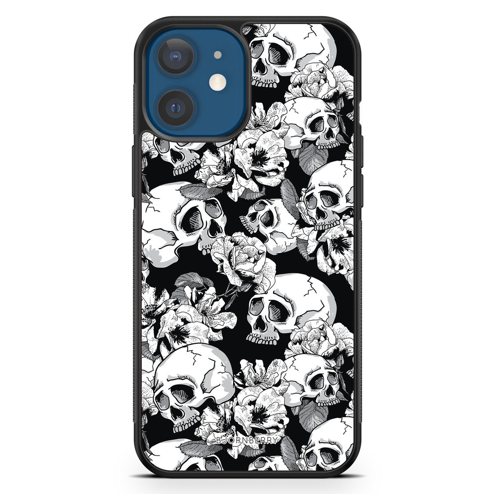 iPhone 12 Case - Skull & Roses