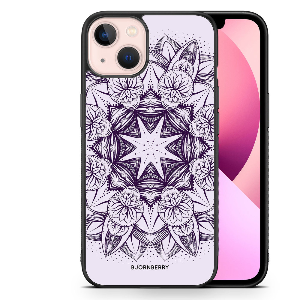 iPhone 13 Case - Purple Mandala