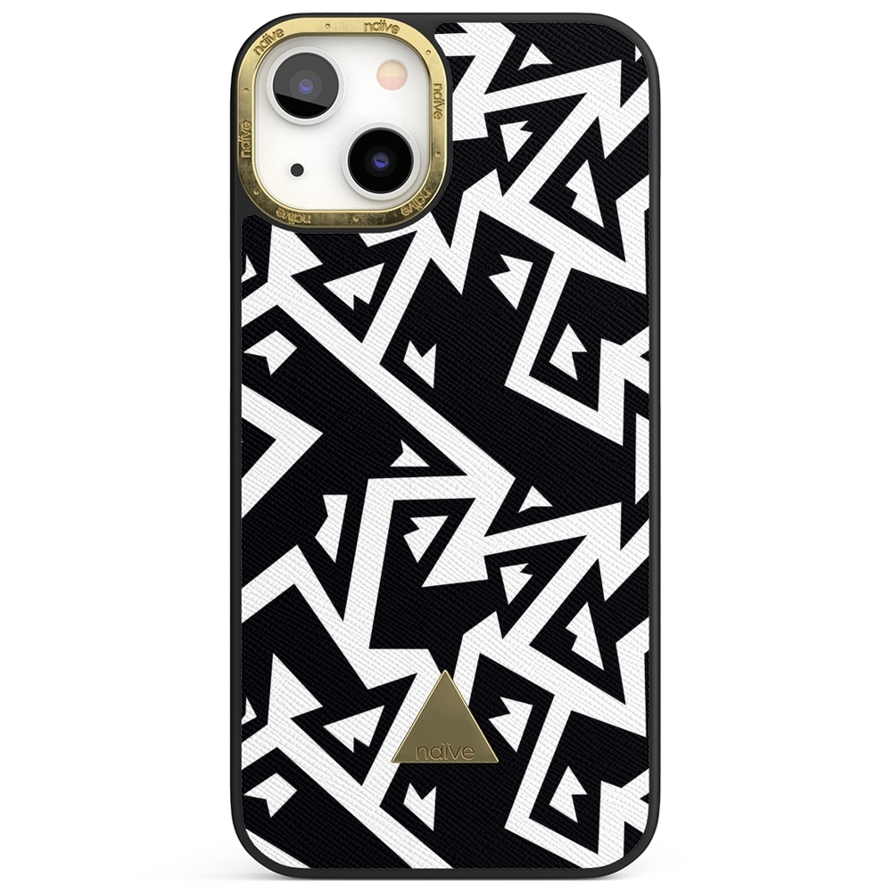 Naive iPhone 13 Case - Monochrome