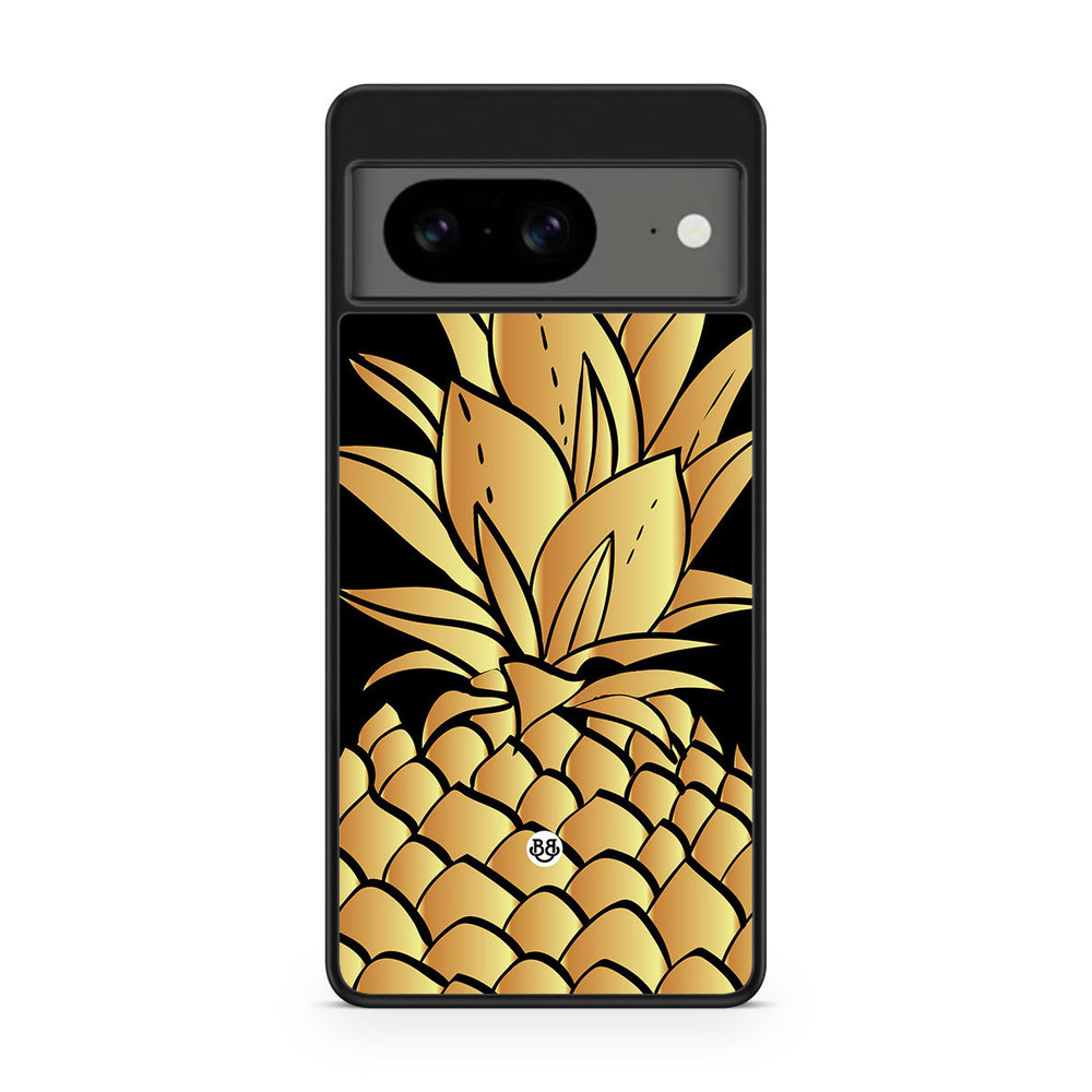 Google Pixel 8 Case - Gold Pineapple