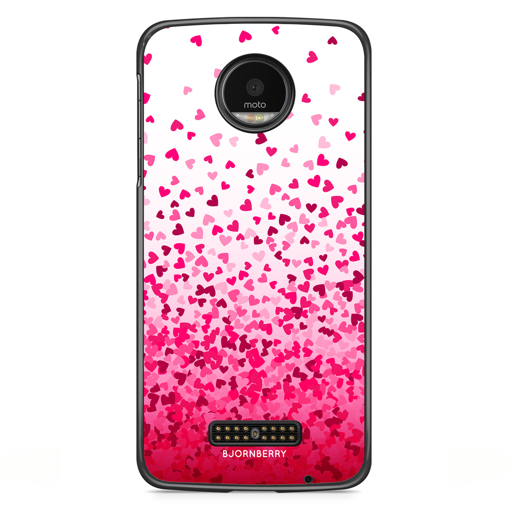 Motorola Moto Z Case - Heart Confetti
