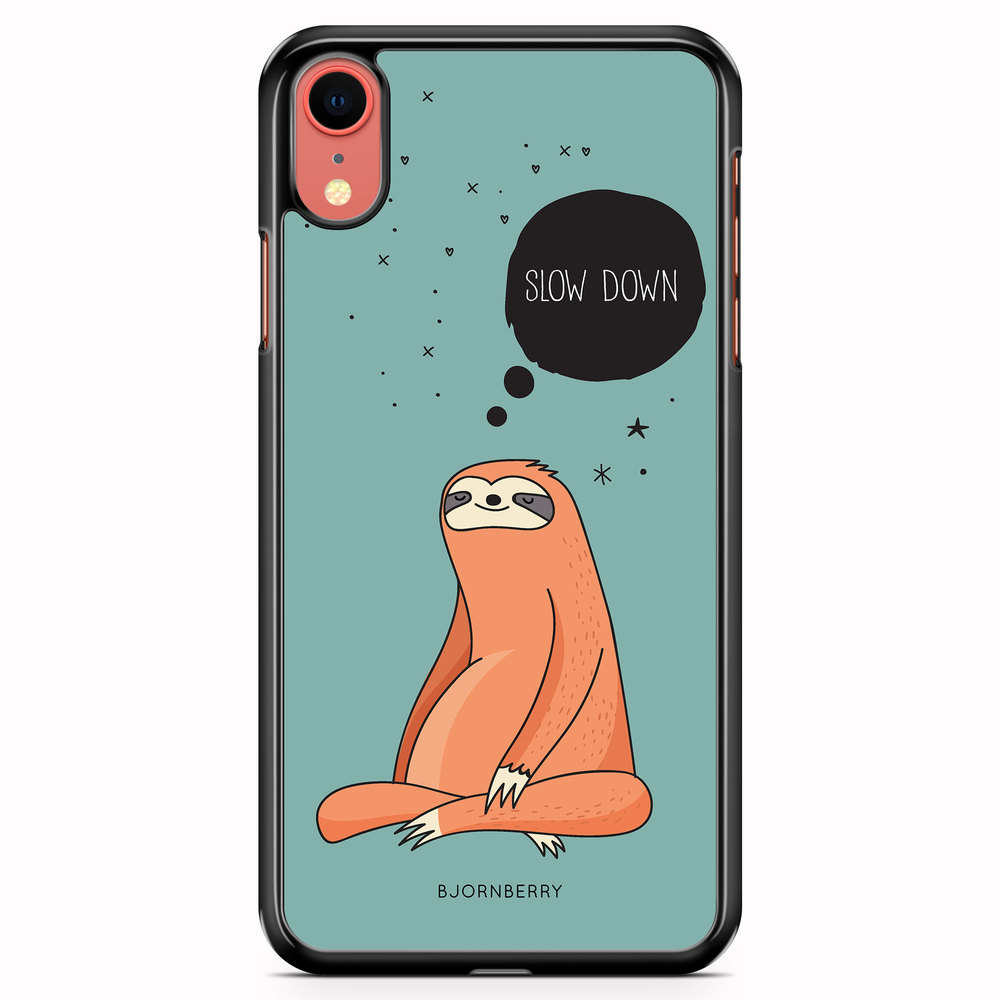 iPhone XR Case - Slow Down Sloth