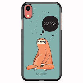 iPhone XR Case - Slow Down Sloth
