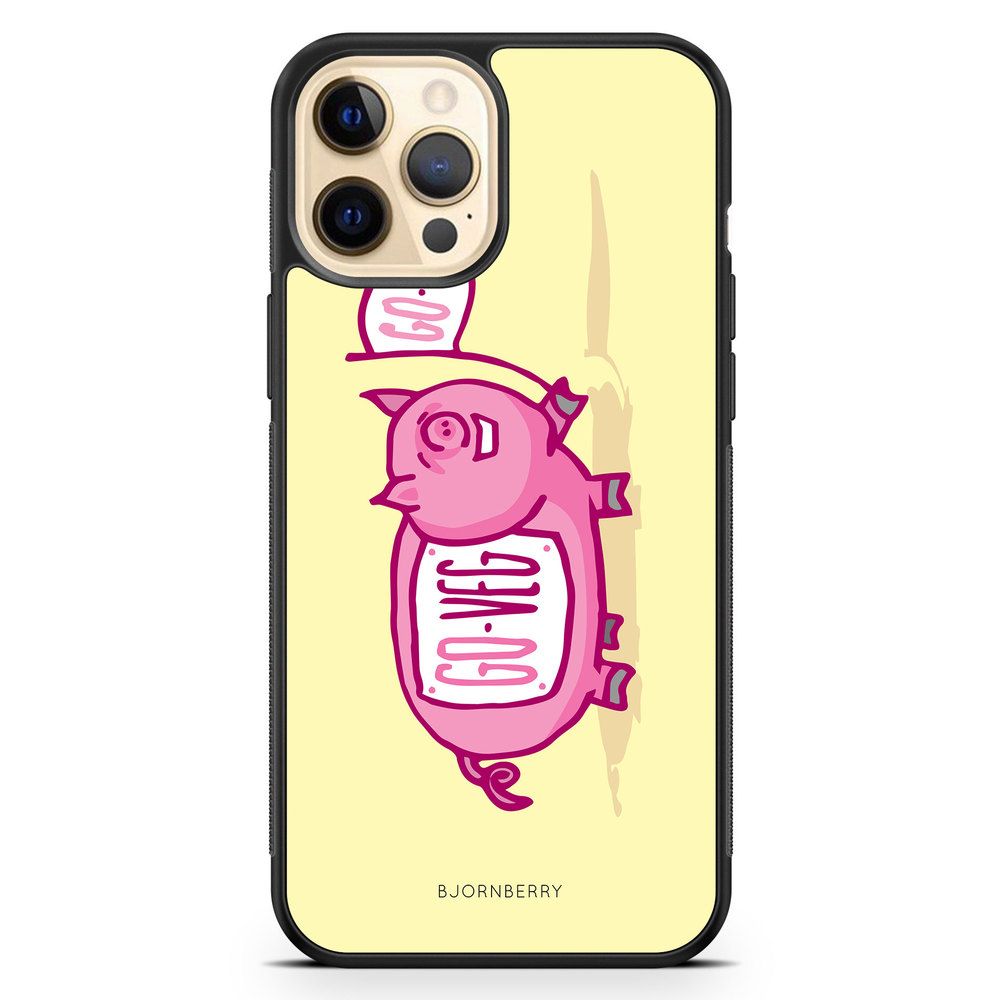 iPhone 12 Pro Max Case - Pink Pig