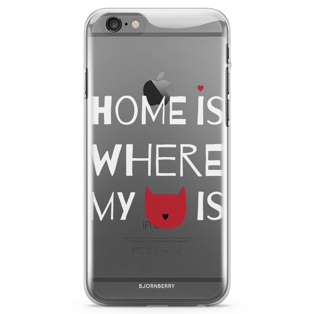 iPhone 6 Plus/6s Plus TPU Case - Home is where..