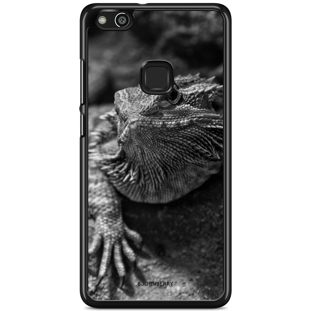 Huawei P10 Lite Case - Black/White Lizard
