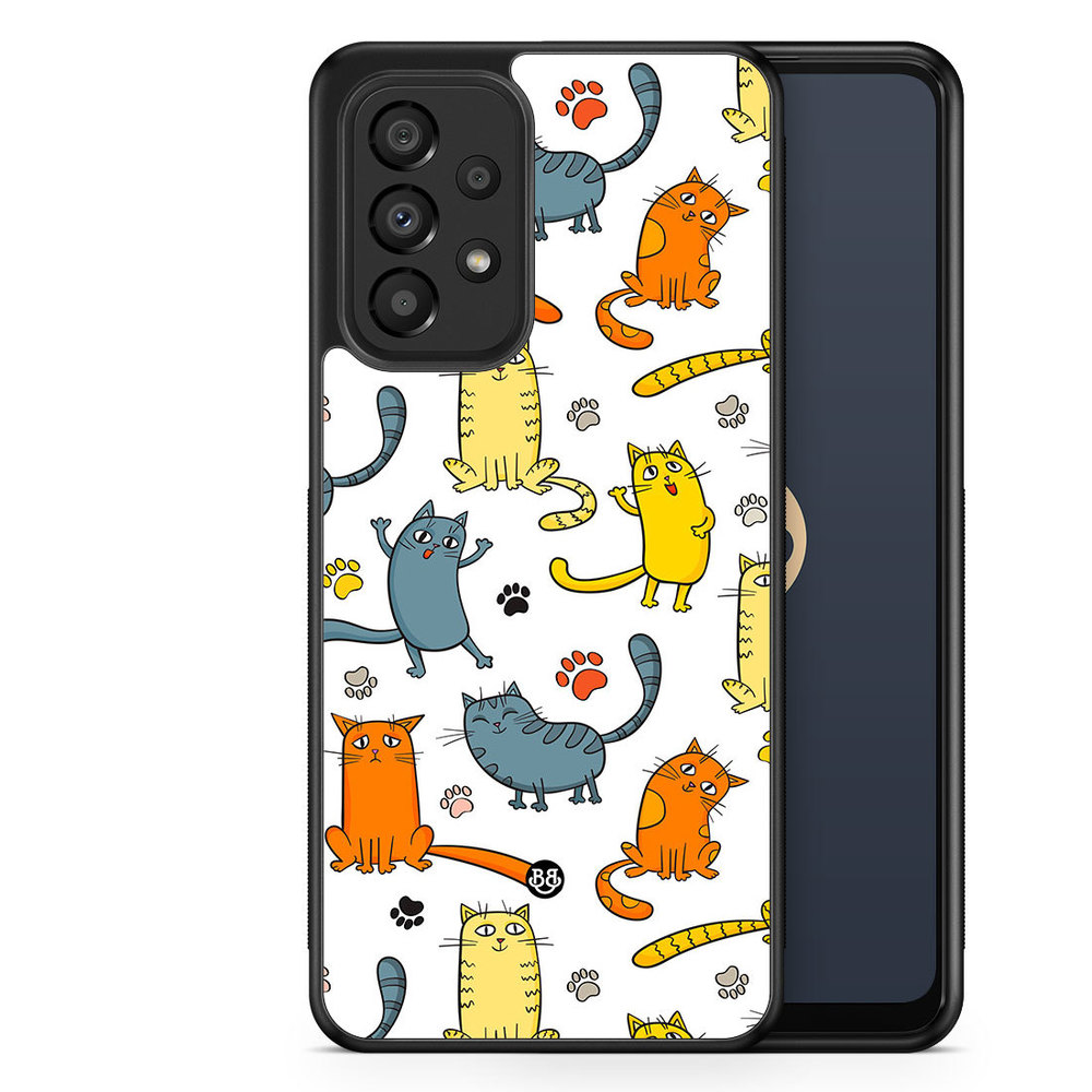 Samsung Galaxy A33 5G Case - Cat Pattern