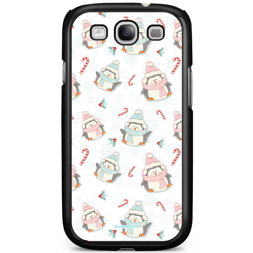 Samsung Galaxy S3 Mini Case - Christmas Penguins