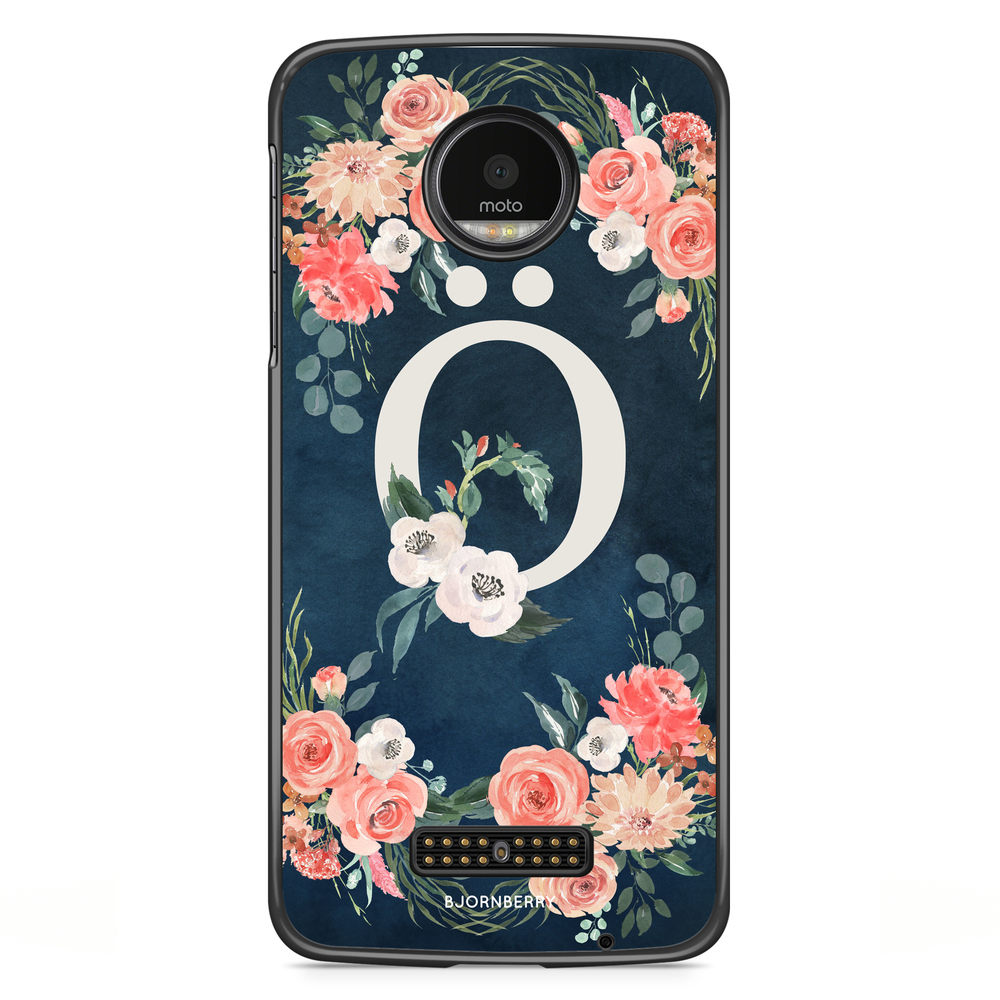 Moto Z2 Play Case - Monogram Ö