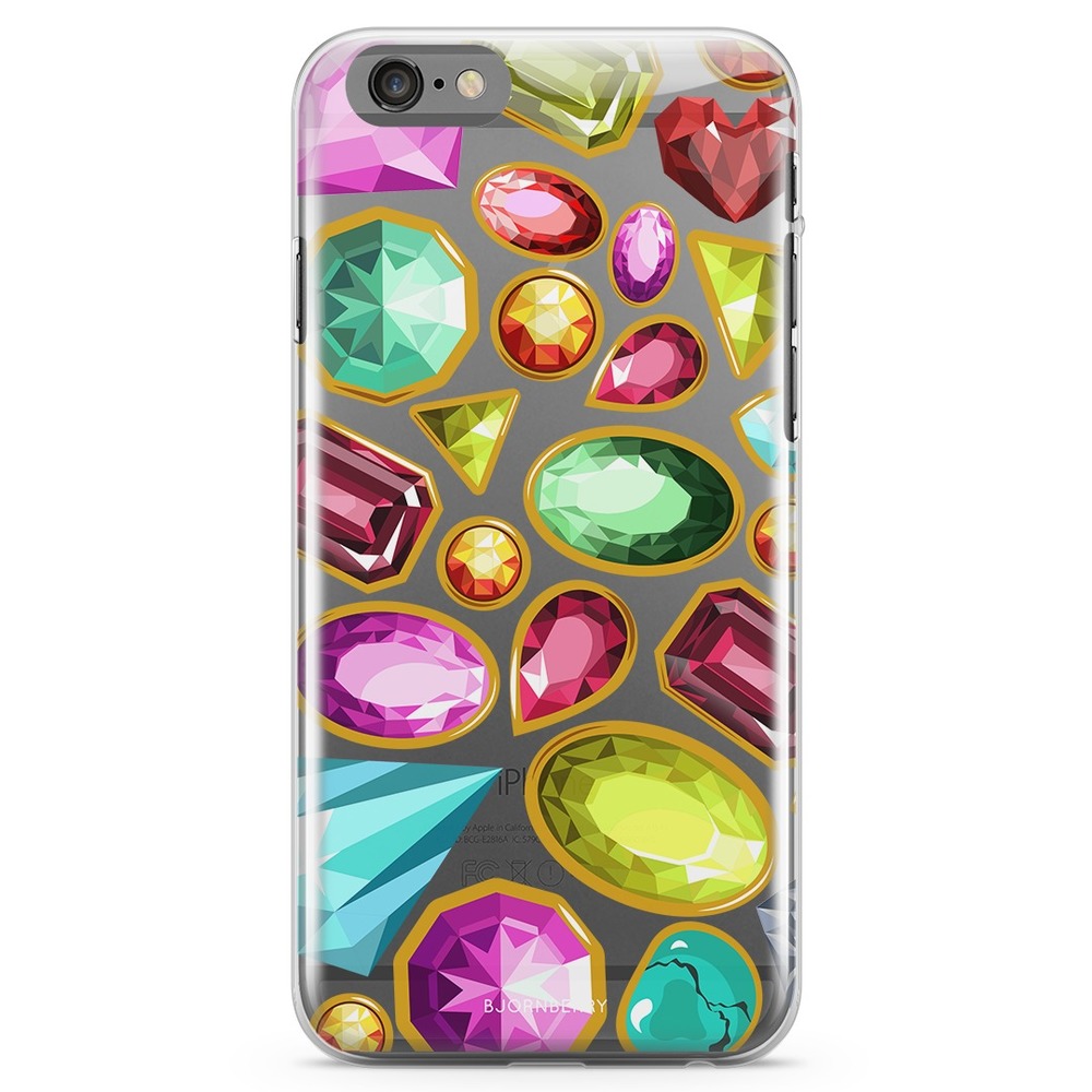 iPhone 6 Plus/6s Plus TPU Case - Diamonds
