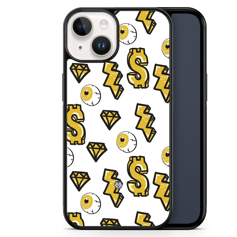 iPhone 14 Case - Dollar Pattern