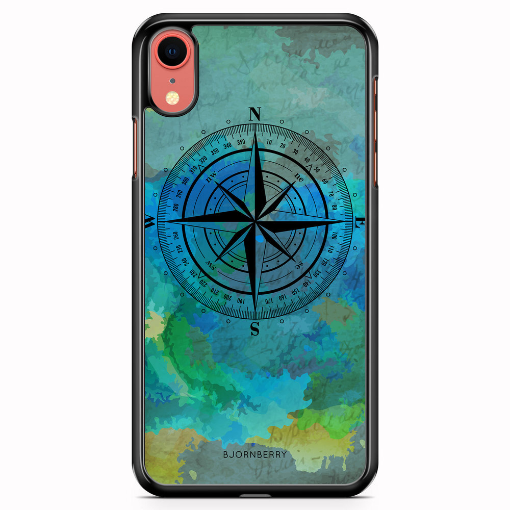 iPhone XR Case - Compass Background