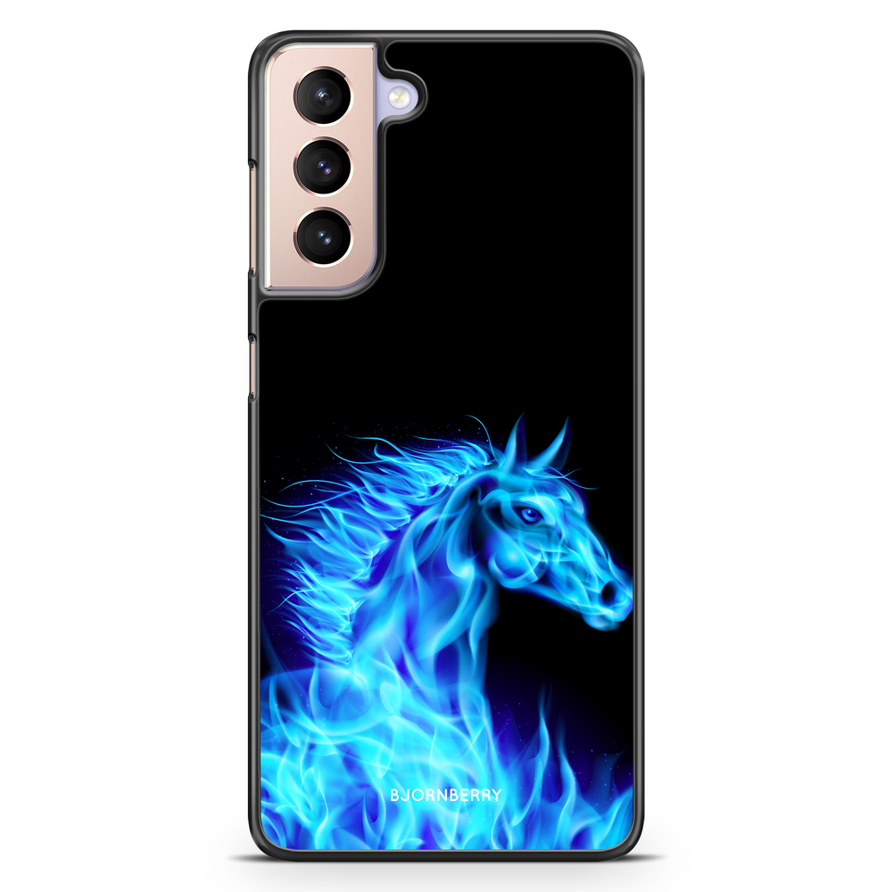 Samsung Galaxy S21 Case - Flames Horse