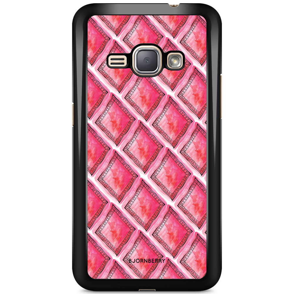 Samsung Galaxy J1 (2016) Case - Red Rhombus