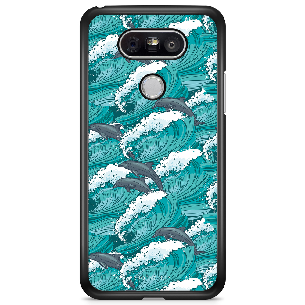 LG G5 Case - Waves And Dolphins