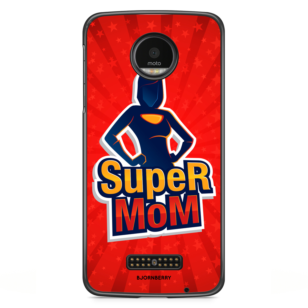 Moto Z2 Play Case - Super mom 2
