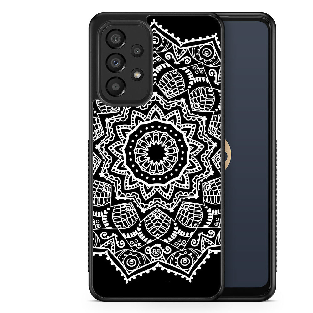 Samsung Galaxy A33 5G Case - White Mandala