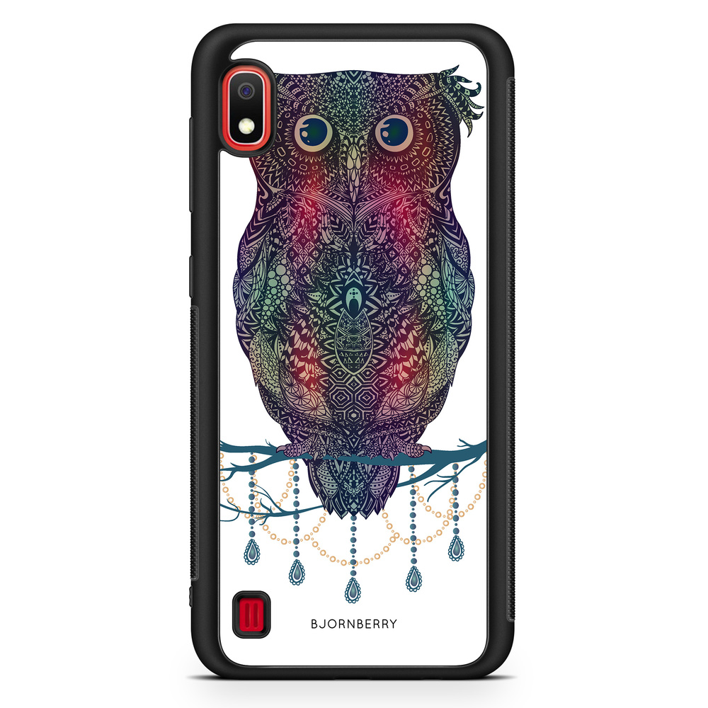 Samsung Galaxy A10 Case - Mandala Owl