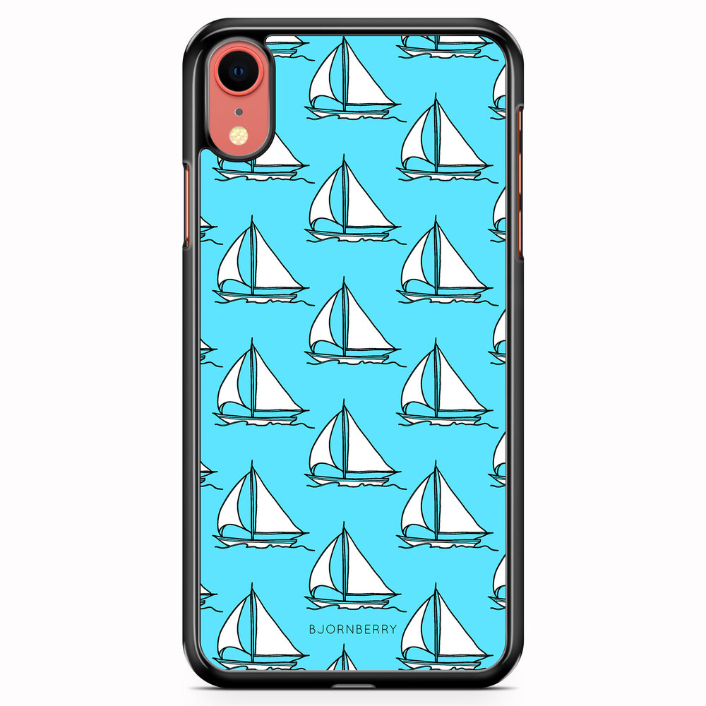 iPhone XR Case - Sailboat Pattern