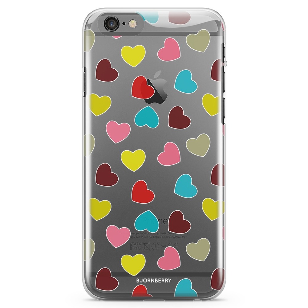 iPhone 6 Plus/6s Plus TPU Case - Hearts