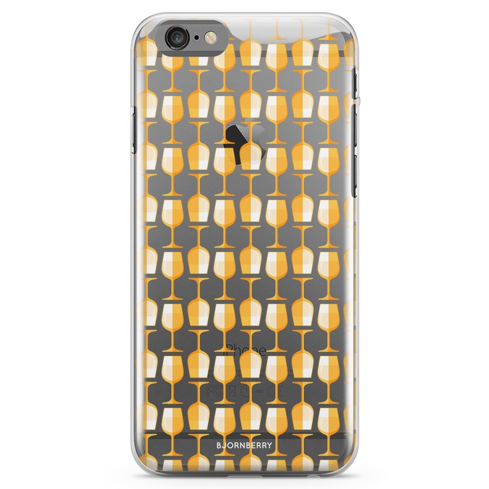 iPhone 6 Plus/6s Plus TPU Case - Wine Glas