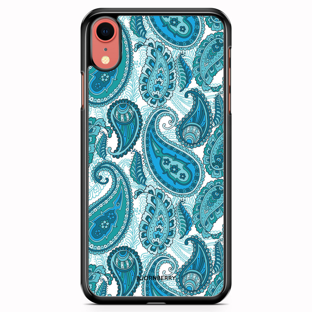iPhone XR Case - Blue Paisley