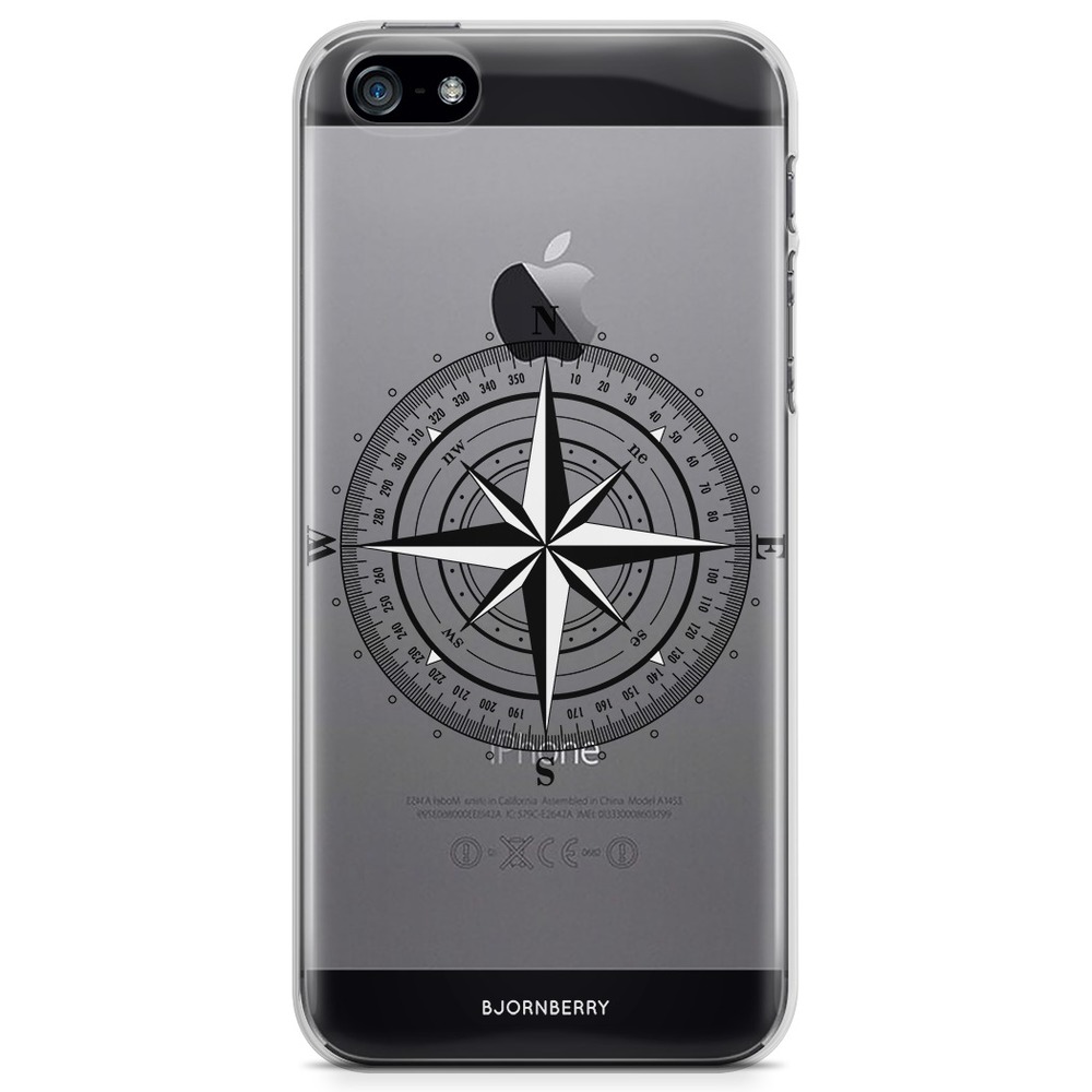 iPhone 5/5S/SE (2016) TPU Case - Compass