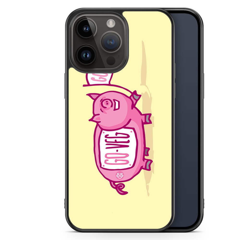 iPhone 14 Pro Max Case - Pink Pig