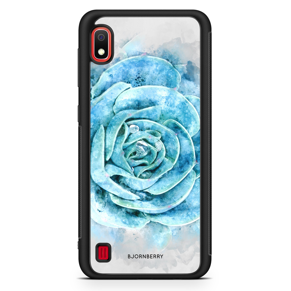 Samsung Galaxy A10 Case - Blue Cactus