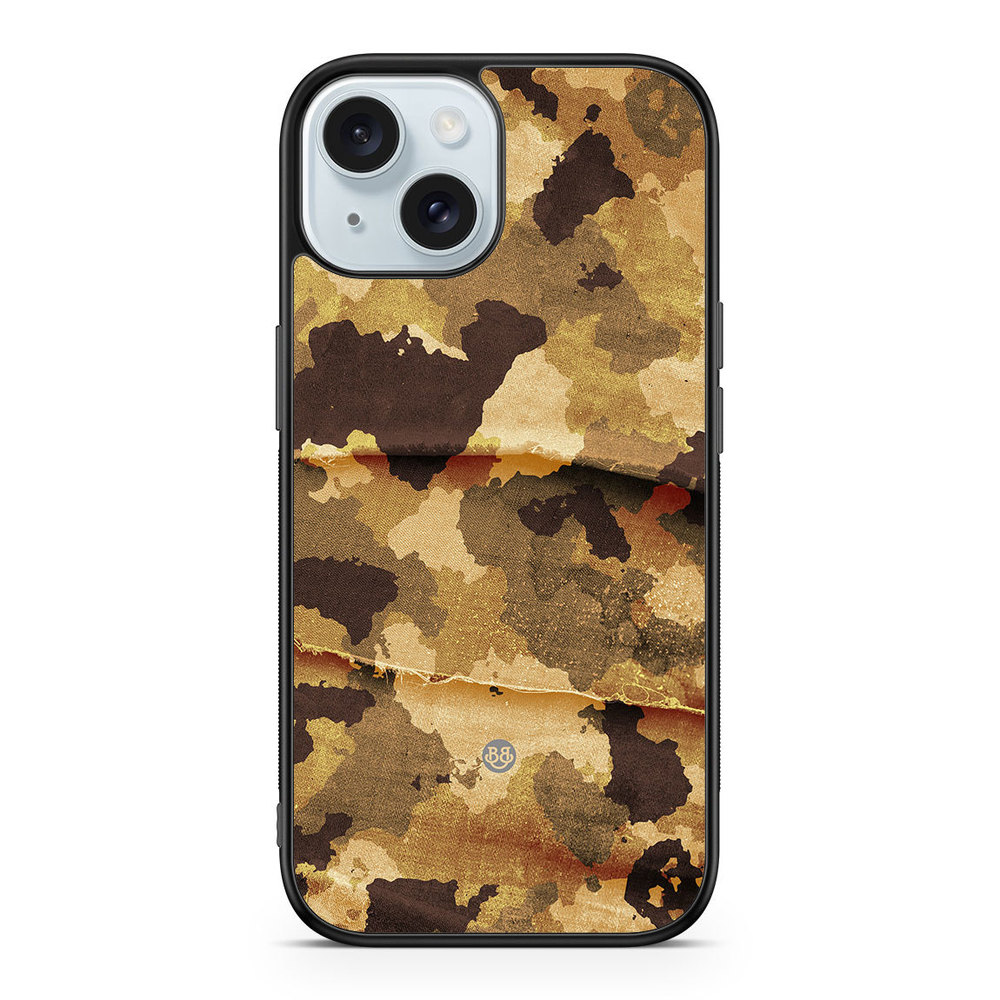 iPhone 15 Case - Camo Desert