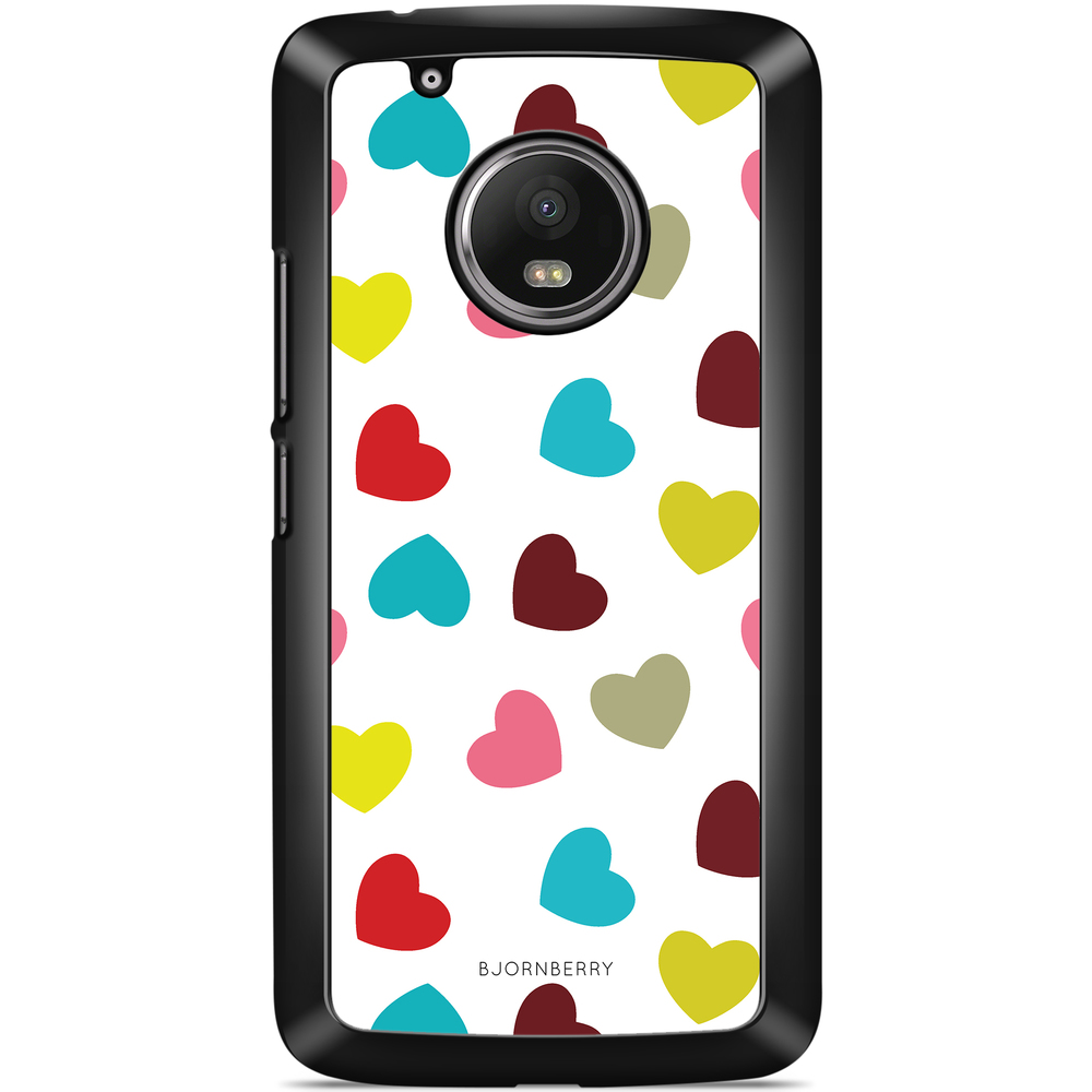 Moto G5 Plus Skal - Hjärtan
