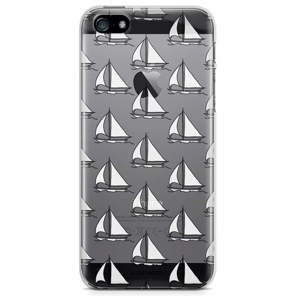 iPhone 5/5S/SE (2016) TPU Case - Sail Boats