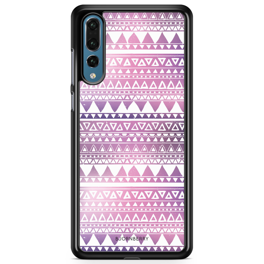 Huawei P20 Pro Case - Purple Aztec