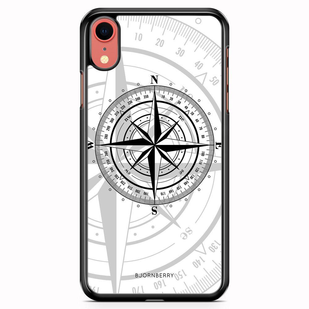iPhone XR Case - Compass White