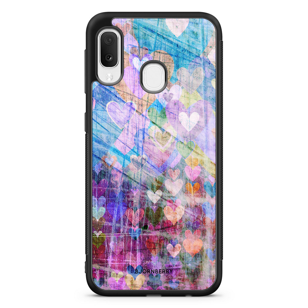 Samsung Galaxy A20e Case - Hearts
